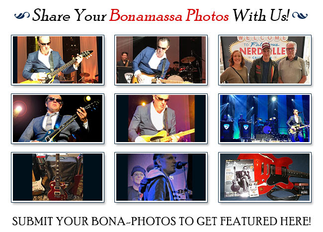 Share Joe Bonamassa's Official Newsletter on Facebook! Click Here