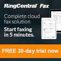 Try RingCentral Fax FREE for 30 Days