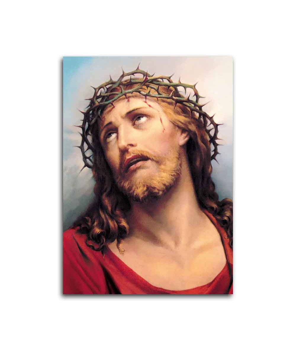 Obraz drukowany na ścianę Jezus Chrystus umęczony - sklep Grafiki Obrazy  Rodzaj produktu obraz na płótnie Rozmiar 80x110cm