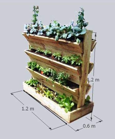 Turn a Small Space Into a Big Harvest  Freestanding