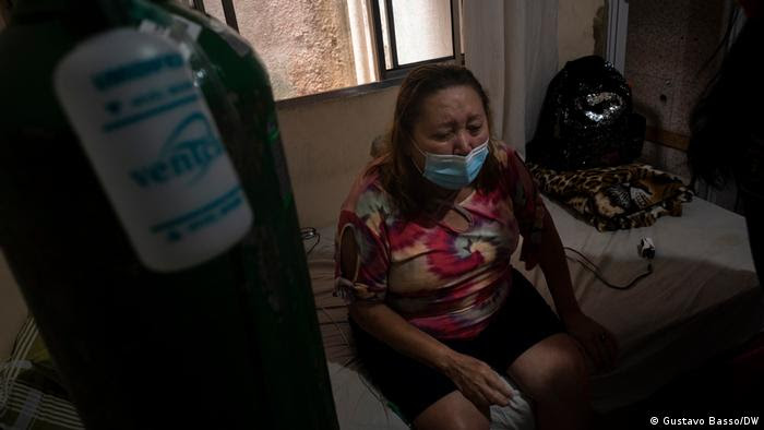 Brasilien | Corona-Überlebende Maria Alzenir Lima (Gustavo Basso/DW) Brasilien | Corona-Überlebende Maria Alzenir Lima (Gustavo Basso/DW)