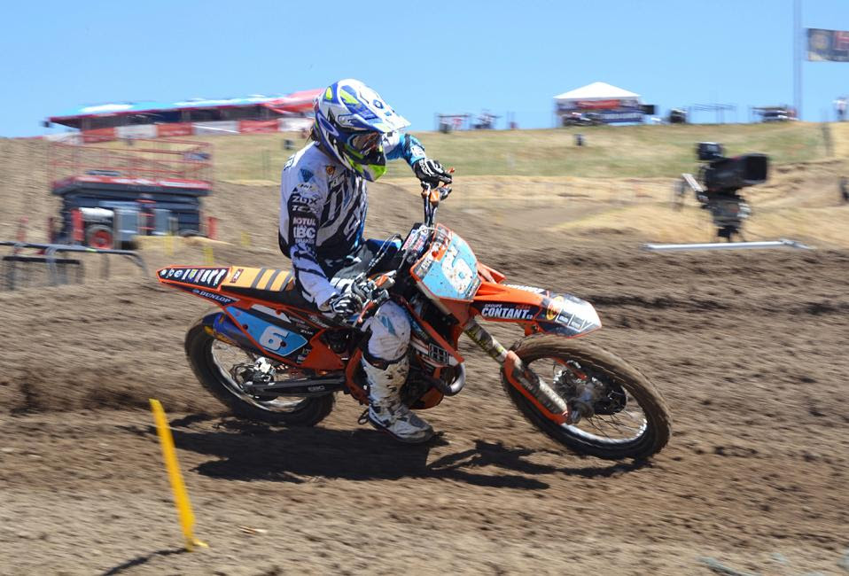 Brodeur went 3-3 on Friday at the Hangtown Motocross Classic to earn her second best race of the season