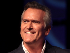 Bruce Campbell Calls Out Trump Hoax: Bloodied ‘Supporter’ Is Actually an Evil Dead Actress