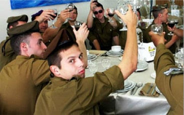 Children enjoyng Passover
