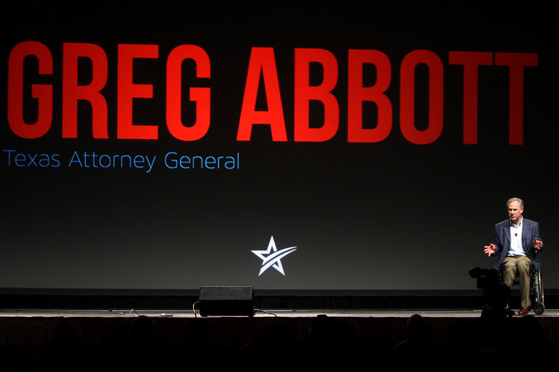Texas Governor, Greg Abbott, is on Fire!