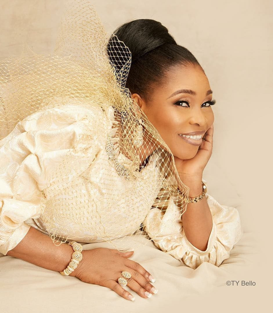 Gospel artiste, Tope Alabi shares stunning new photos as she turns 50