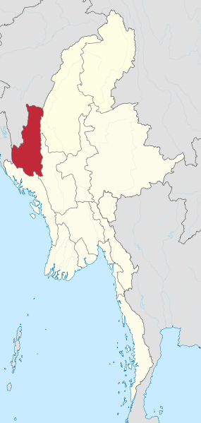 Chin state, Burma. (Wikipedia, TUBS)