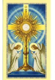 Monstrance Holy Card, The Holy Store