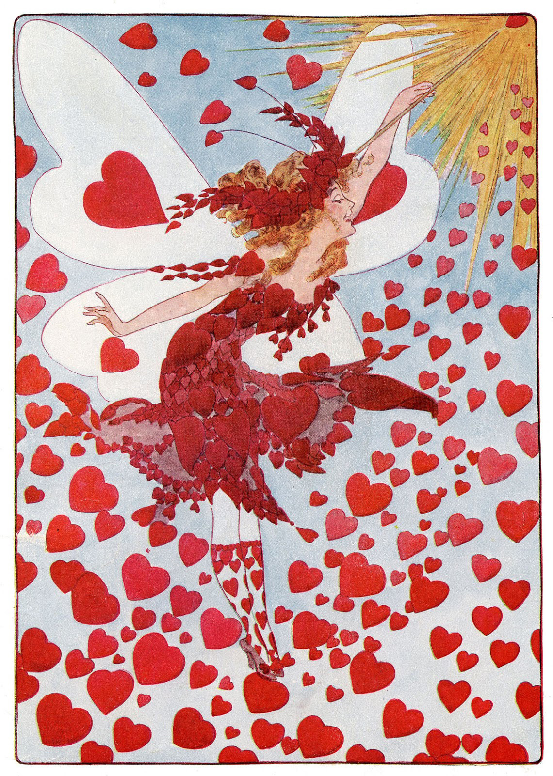 Valentine Fairy lady
