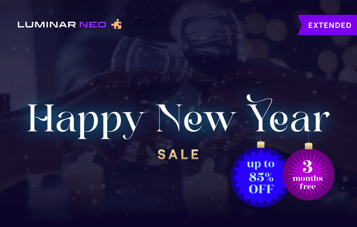 Luminar Neo New Year 2023 sale