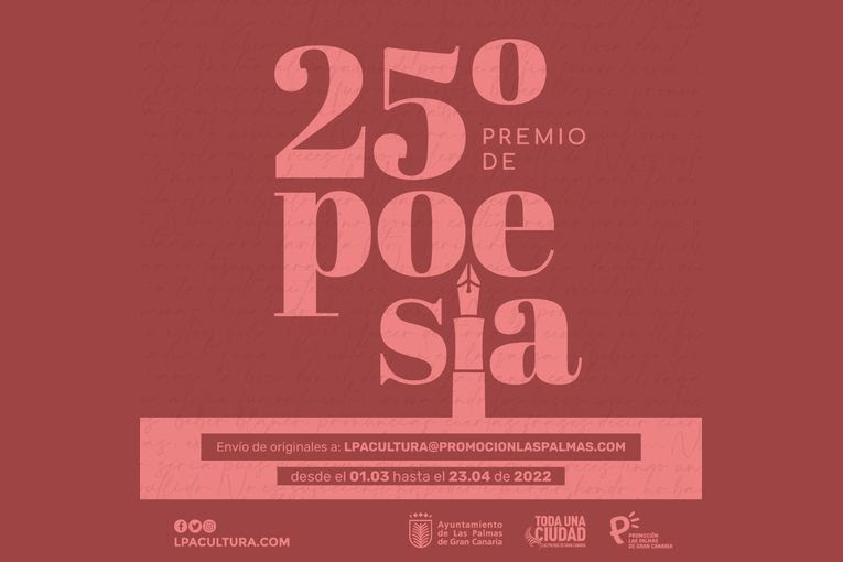 25º Premio Internacional de Poesía Ciudad de las Palmas de Gran Canaria