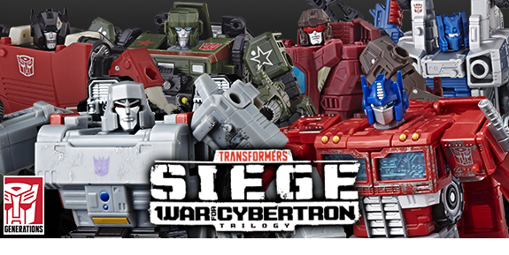 TRANSFORMERS WAR FOR CYBERTRON: SIEGE VOYAGER & DELUXE