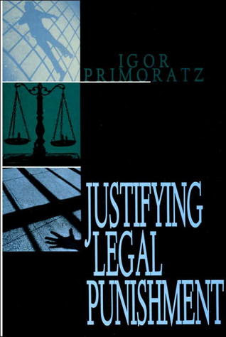 Justifying Legal Punishment PDF