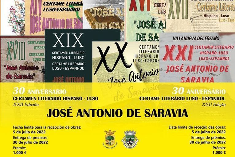 XXII Certamen Literario Hispano Luso “José Antonio de Saravia”