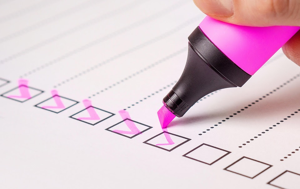 Lista De ComprobaciÃ³n, De VerificaciÃ³n, Lista, Marcador