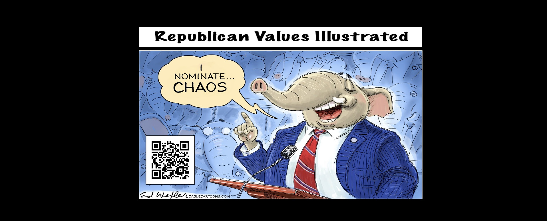 Republican values illustrated