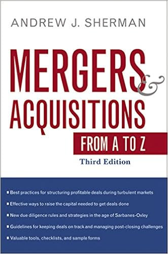 EBOOK Mergers and Acquisitions from A to Z