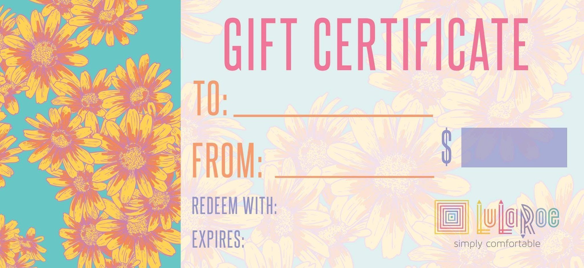 Lularoe Gift Certificate Template Free 15 Reasons Why You Shouldn't Go