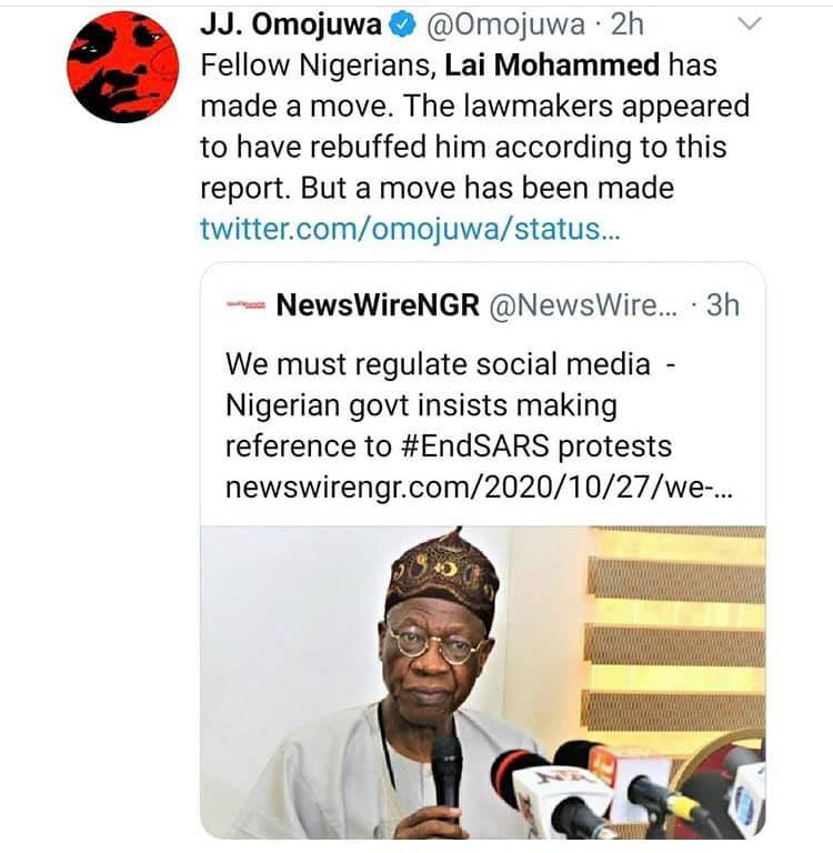 Nigerians react to Lai Mohammed