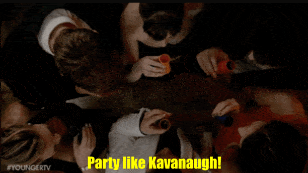 Party like Kavanaugh who likes beer