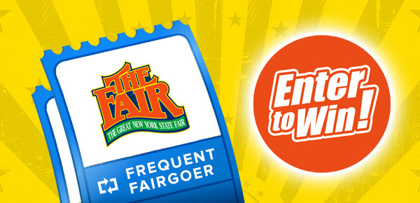 Enter to win a pair of NYS Fair Frequent Fairgoer Tickets