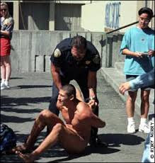 Image result for IMAGES OF COPS ARRESTING NAKED PEOPLE