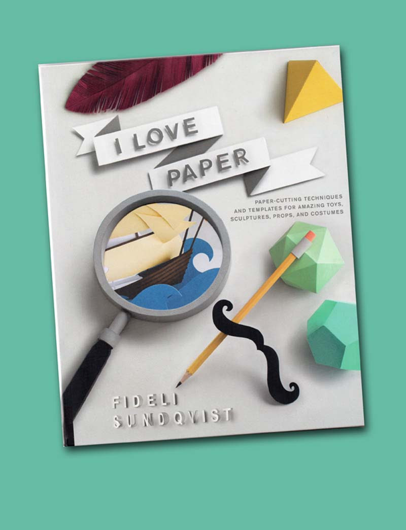 The Papercraft Post I Love Paper, by Fideli Sundqvist. Review.