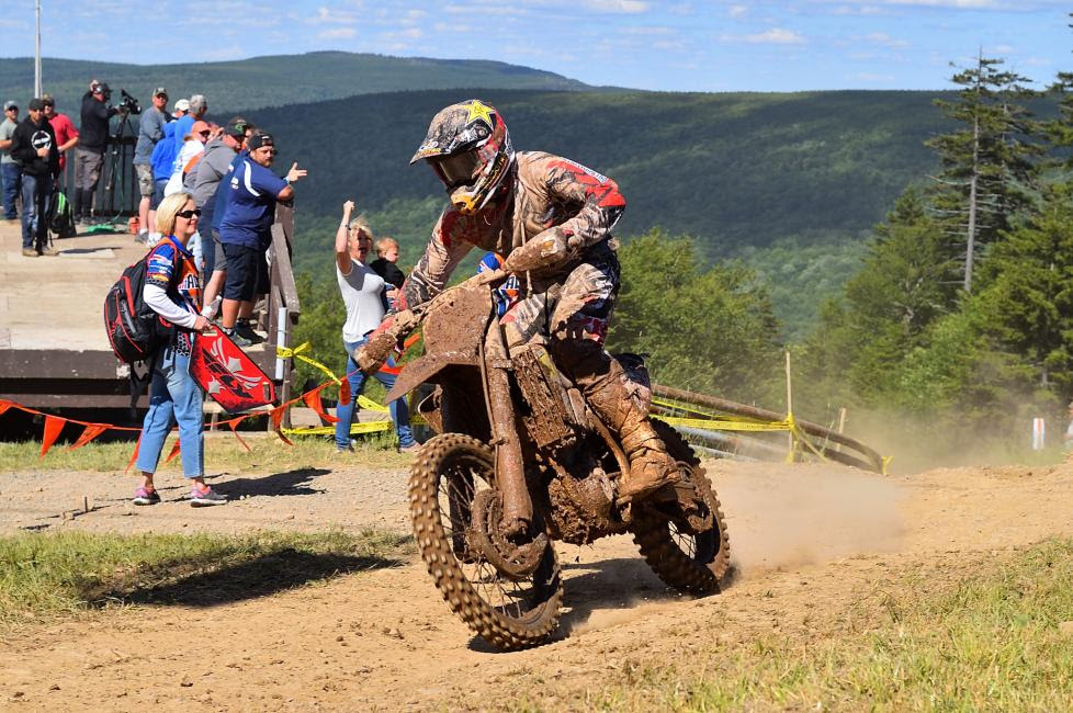 Thad Duvall rode his way to a third place finish in his home state of West Virginia.