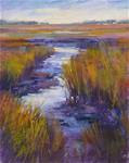 Simplifying a Marsh...Painting Tip - Posted on Sunday, April 12, 2015 by Karen Margulis