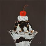 Hot Fudge Sundae with Nuts and a Cherry - Posted on Wednesday, January 14, 2015 by Kim Testone