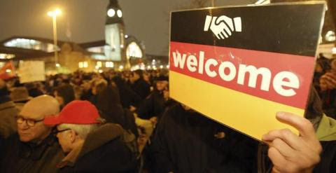 Protesta en rechazo al racismo y a la islamofobia en Hamburgo. / EFE