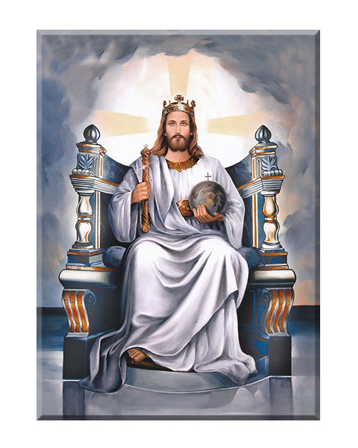 Jezus Król - 10 - Obraz religijny :: terrasanta.pl