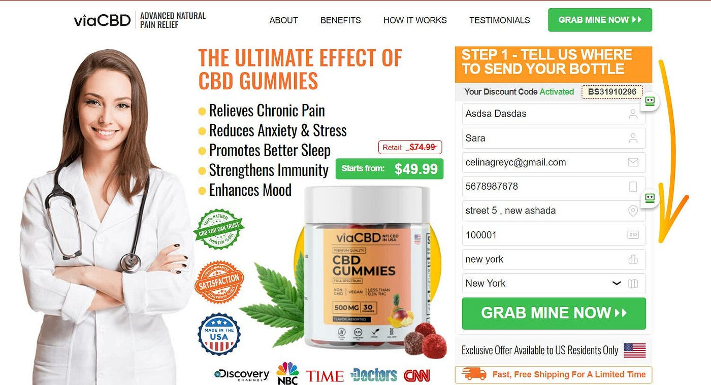 Via CBD Gummies Reviews: Shocking Side Effects | Read This! | by Blood  Sugar Supplements | Jun, 2023 | Medium