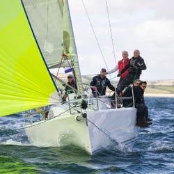 J/109 sailing offshore