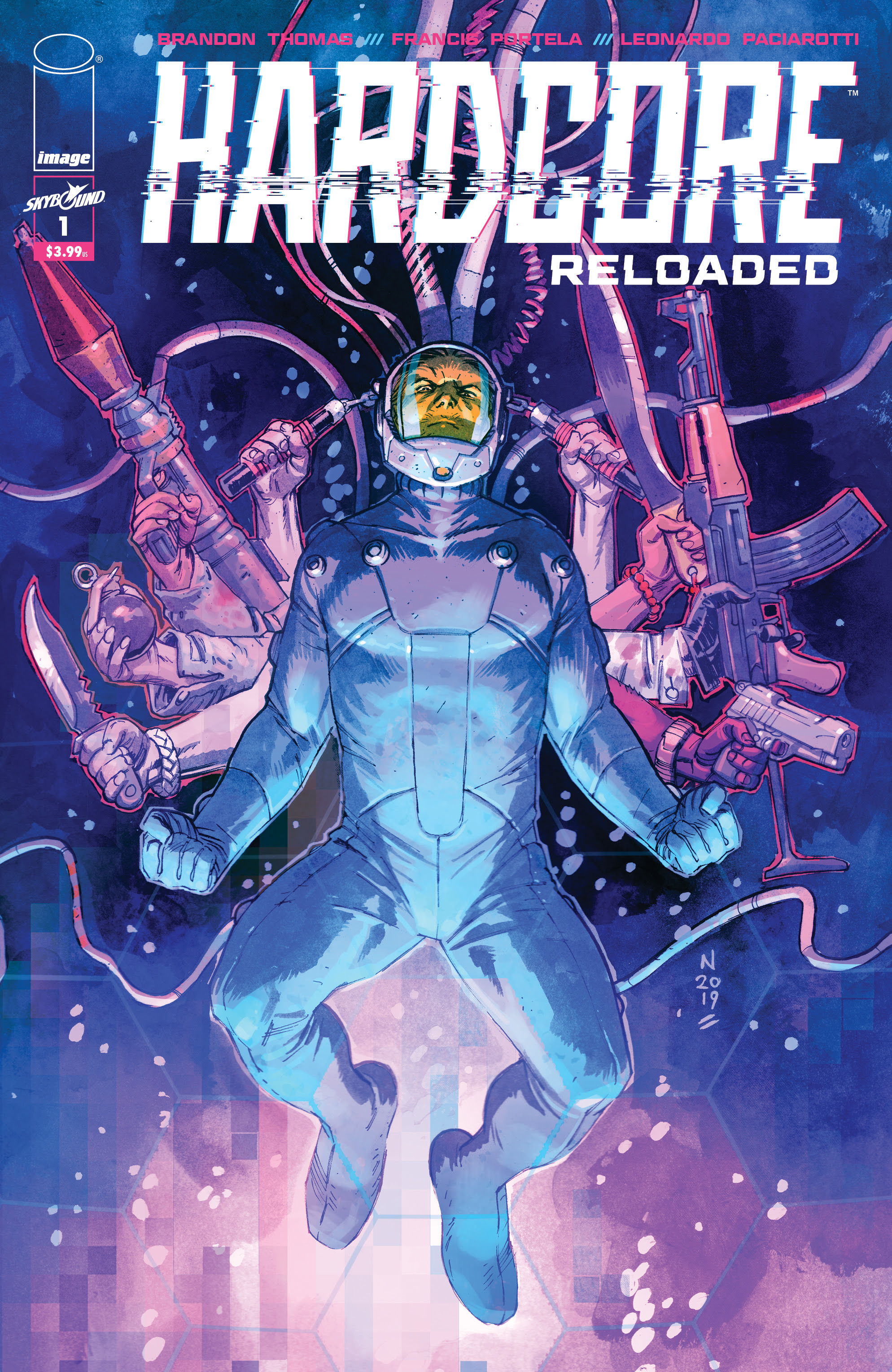 Image announces new five-issue miniseries, Hardcore:Reloaded