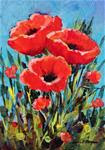 Poppy Time - Posted on Tuesday, January 27, 2015 by Nancy F. Morgan