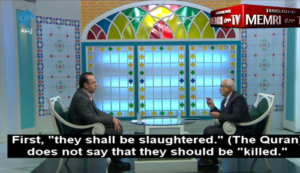 Iran: Qur’an expert says Qur’an commands that protesters “should die in agony, not merely be killed”