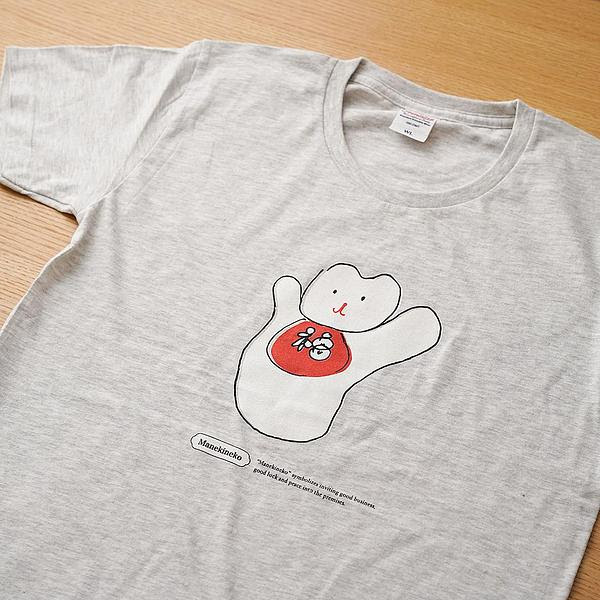 本品堂 Tシャツ「招き猫