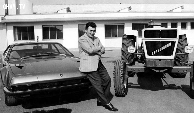 Lamborghini chỉ có thể sản xuất được những chiếc máy kéo Lamborghini chỉ có thể sản xuất được những chiếc máy kéo,phát minh khoa học,phát minh xe lửa,phát minh dòng điện xoay chiều,phát minh bóng đèn điện,phát minh tàu vũ trụ
