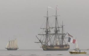 Hermoine arrives in Yorktown Virginia