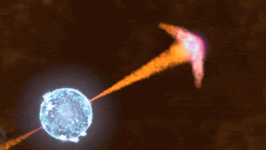 Gamma ray Burst Animation
