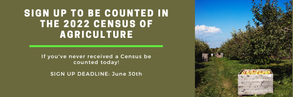 Sign up to be Counted in the 2022 Census of Agriculture