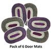 Pack Of 6 Door Mats for rs....