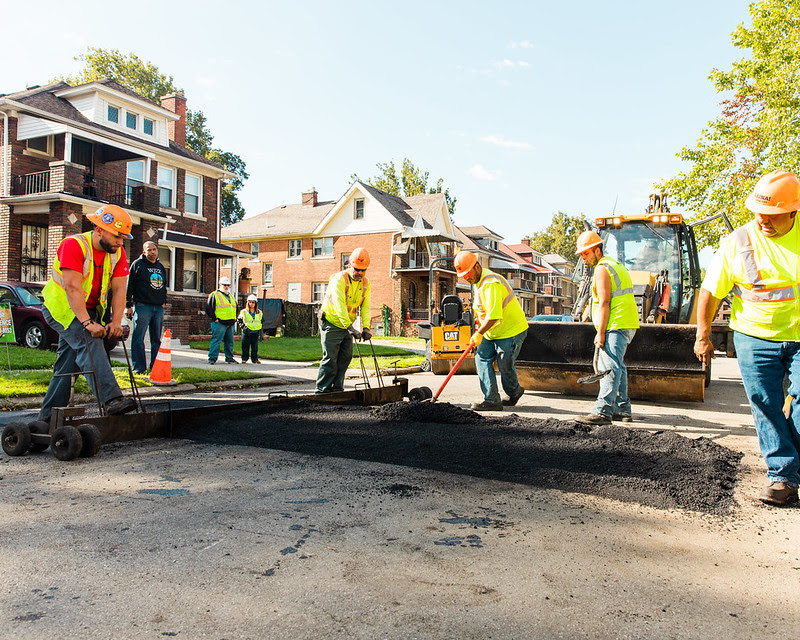 DPW Asphalt Speed Humps