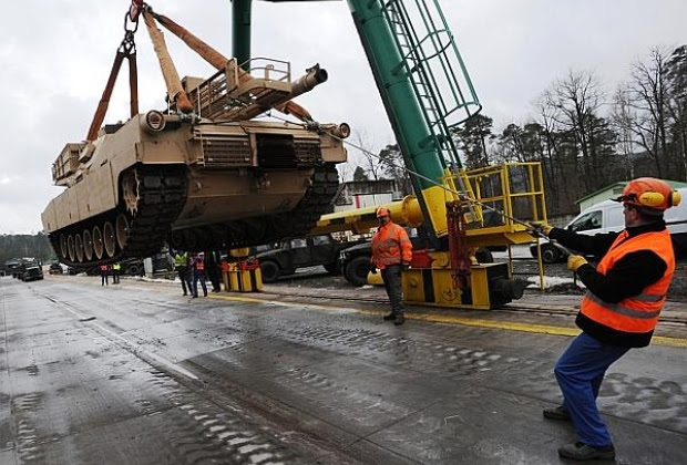 Why'd Obama Pull Tanks From Germany To Place On US Soil? 