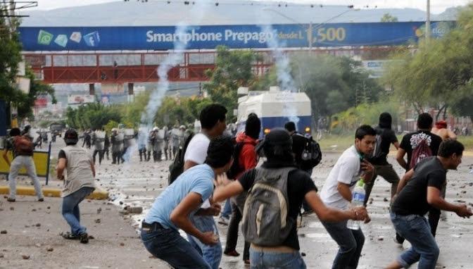 Atacados por el terrorismo de Estado: Pobladores y gremios paralizan a Honduras