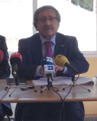 El embajador de la Autoridad Nacional Palestina en España, Musa Amer Odeh.