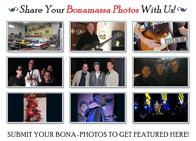 Share Joe Bonamassa's Official Newsletter on Facebook! Click Here