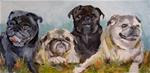 A Mugg of Pugs - SOLD - Posted on Friday, January 16, 2015 by Marcia Hodges