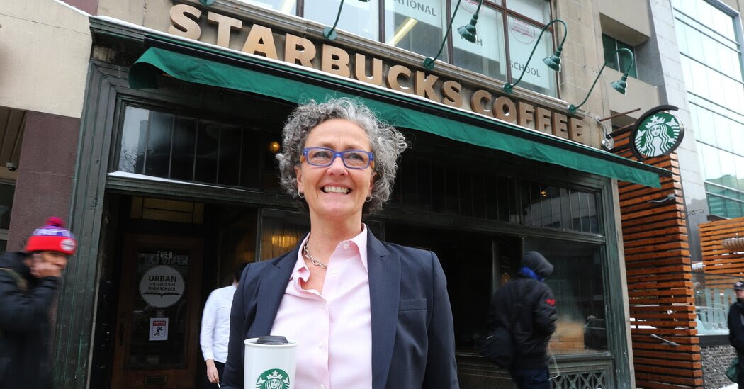 Starbucks Executive, Prominent in Push Against Union Drive, Will Leave